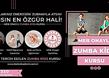 Zumba Kids Kursu Fiyatları – Erken Kayıtta %50 İndirim Bale Akademi